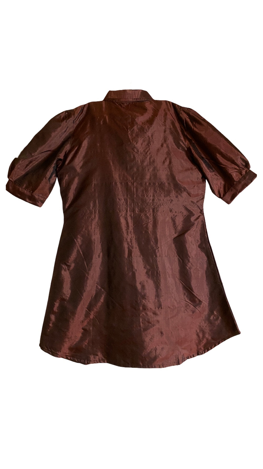 Bishnupuri Silk Shirt Dress