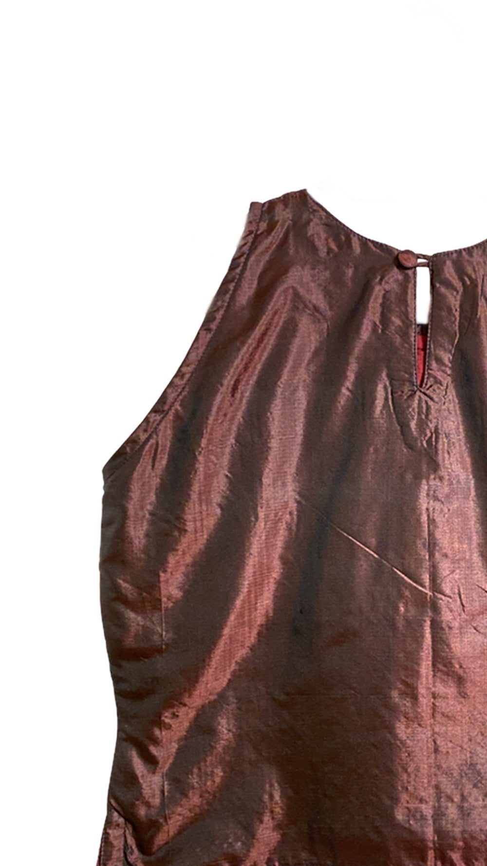 Bishnupuri Silk Sleeveless Top